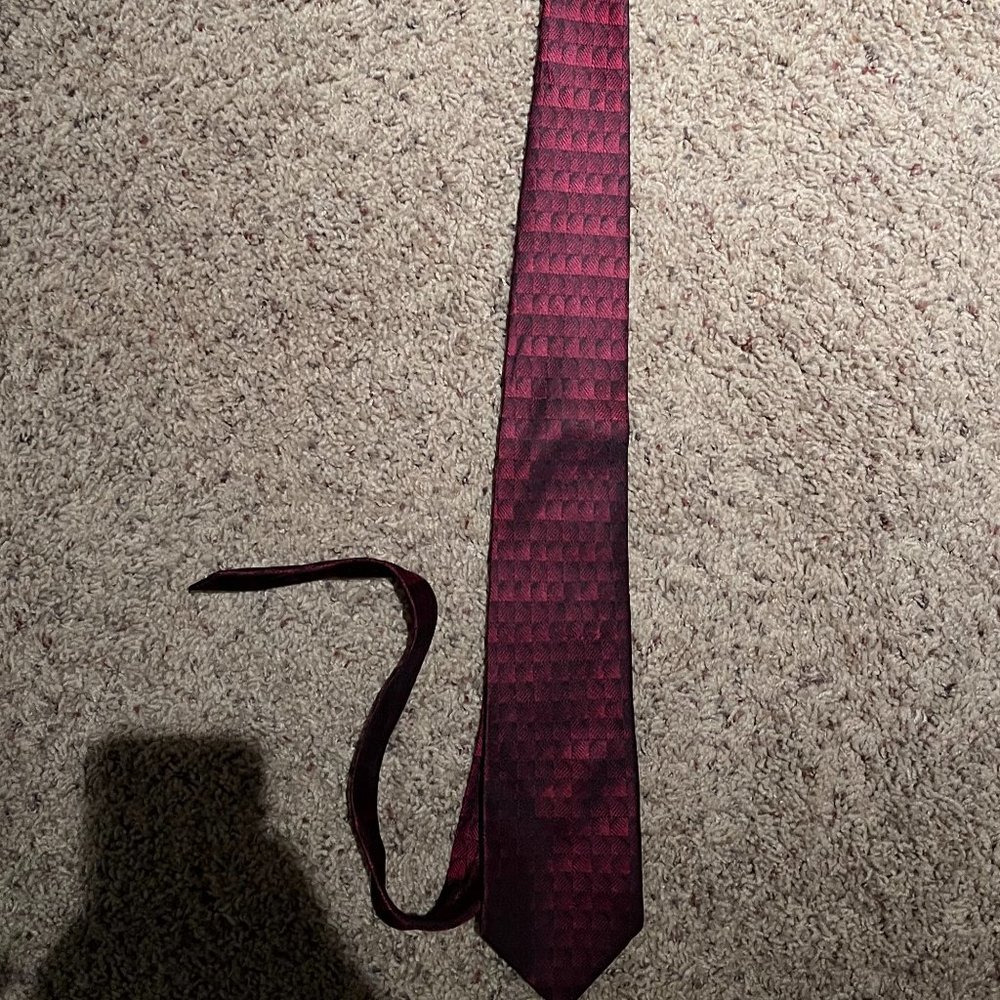 Red Tie - DKNY